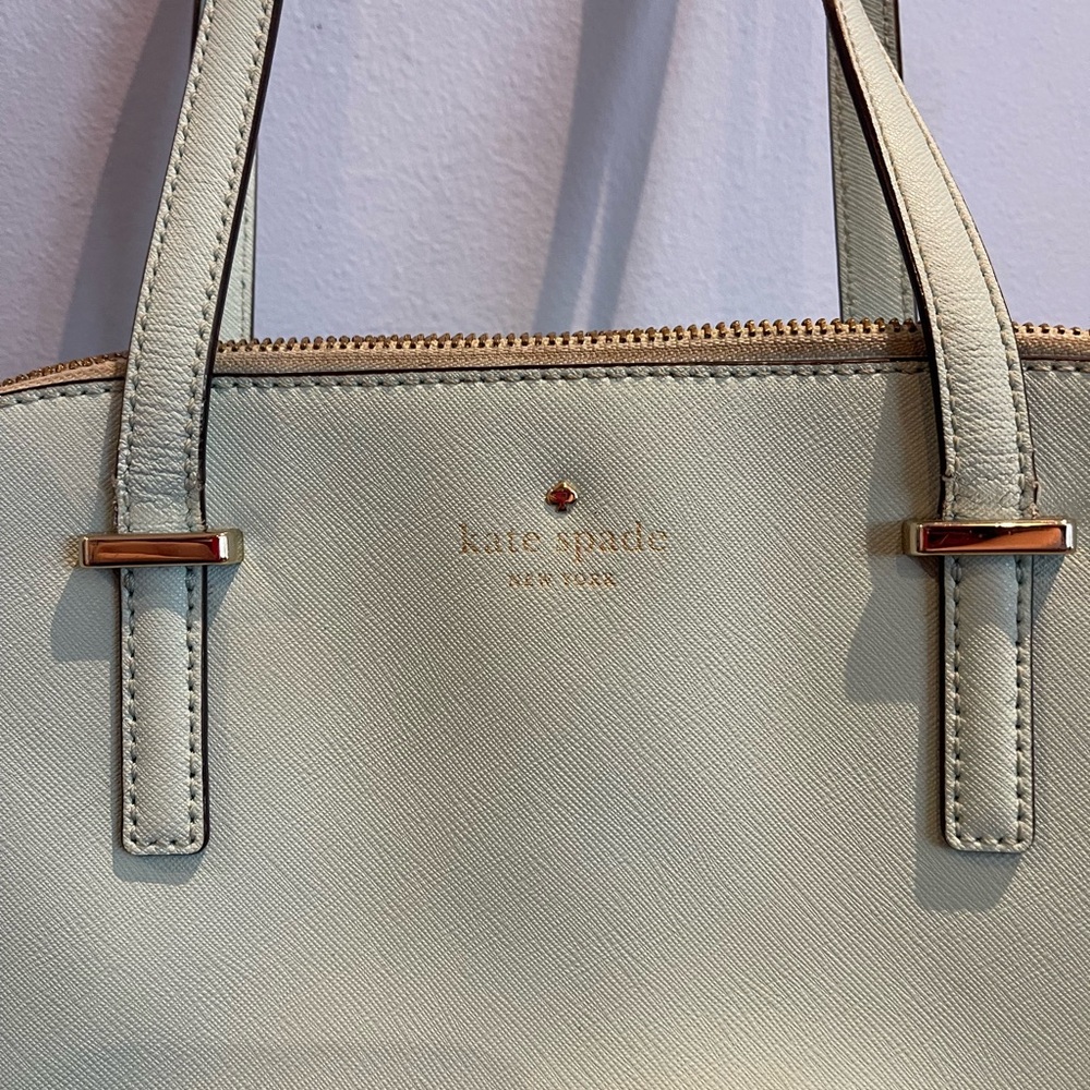Kate Spade Purse Mint Green Cedar Street Maise Shoulder Medium Satchel Purse - Picture 2 of 12